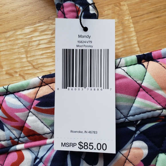 NWT Vera Bradley Mandy Bag - Picture 3 of 7